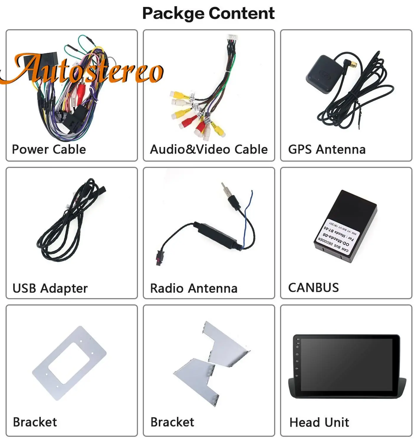 Android 8 Автомобильный без DVD-плеера GPS-навигация для Mazda BT50 BT-50 2012-19 мультимедийный