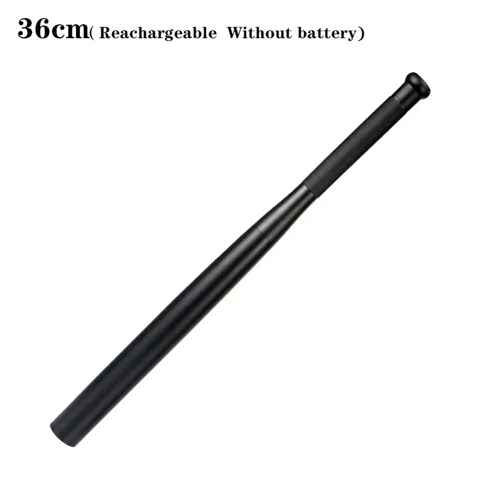 36cm(Rechargeable) Meijuner светодиодный вспышка светильник T6 Перезаряжаемые Многофункциональная Защита булава жесткий ручной самообороны Бейсбол летучая мышь фонарь светильник B014 - Испускаемый цвет: 36cm(Rechargeable)