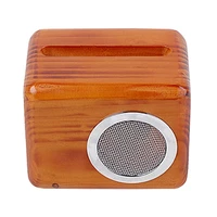 hot phone stand sound amplifier carbonized pine phone stand for desk desktop phone stand speaker amplifier holder wooden