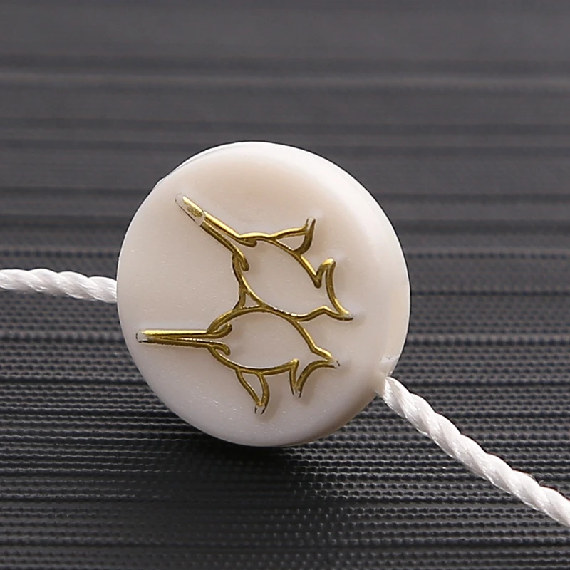 Веревка для бирки на заказ веревка из пластика печати аксессуары одежды с