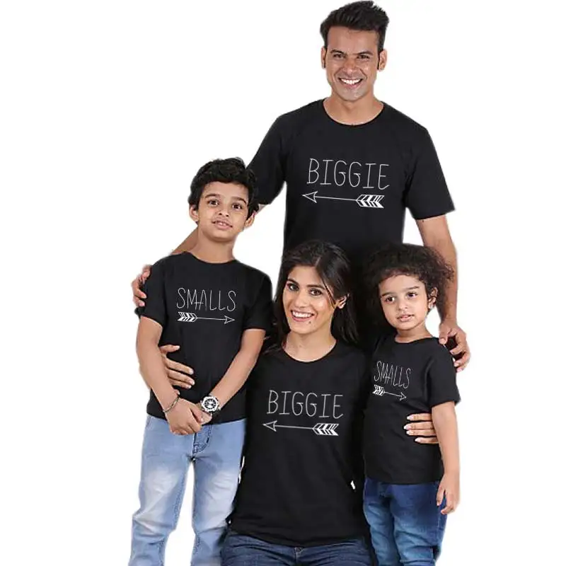2019 семейная Одинаковая одежда летние хлопковые футболки Новое поступление
