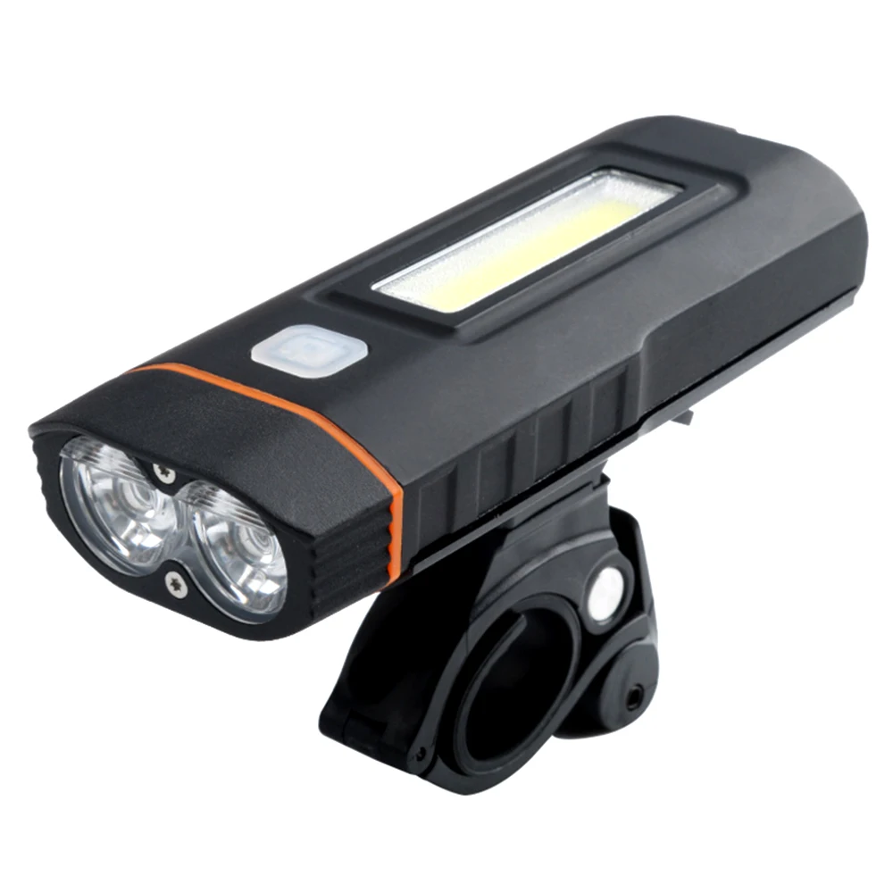 Велосипедный передний светодиодный фонасветильник с аккумулятором 2000 мАч