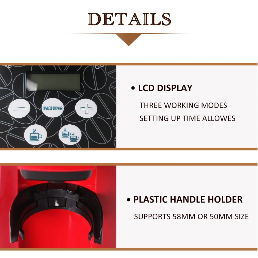 ITOP коммерческий Электрический кофемолка зерна кофе в зернах сухой пищевой