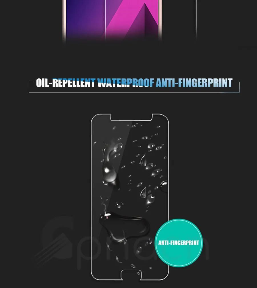Премиум Закаленное стекло для Samsung Galaxy A3 A3 A5 A7 A6 A8 Plus A9 Защитная пленка для мобильного HD защитная пленка чехол