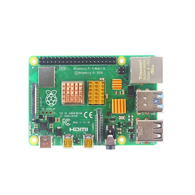 3 шт./компл. Алюминий Радиатор с помощью клейкой ленты для Raspberry Pi 4B | Компьютеры и