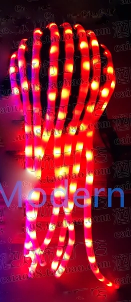 

future technology cosplay wigs LED Light hair Lumious led hat stage performance headdress party show