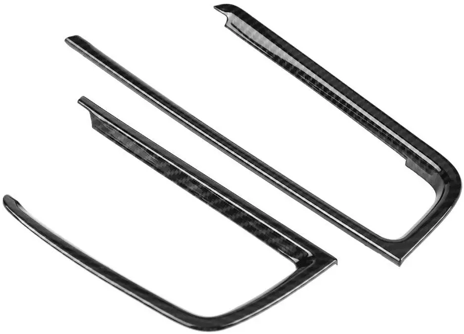 2 шт. стильная Боковая Крышка вентиляционного отверстия из углеродного волокна