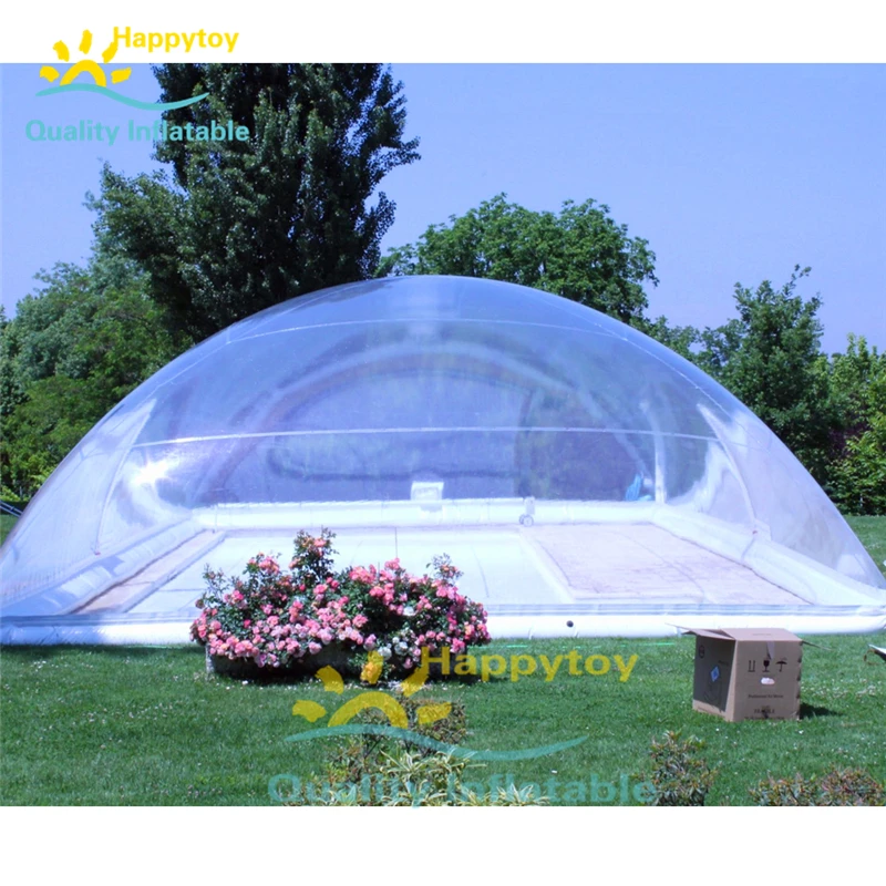 Бесплатная доставка индивидуальная надувная Крышка для бассейна прочная ПВХ