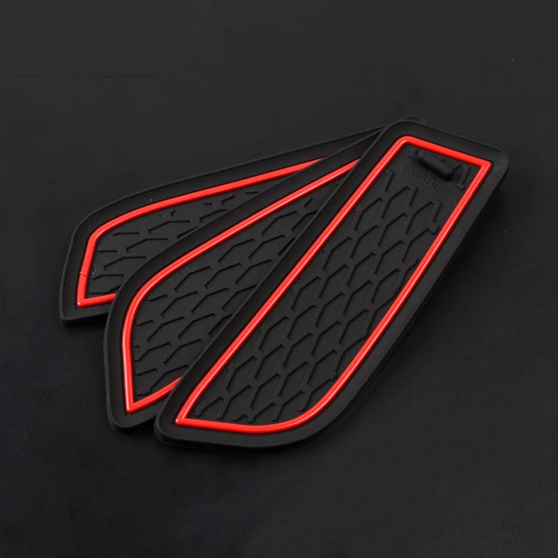 Противоскользящий коврик для HONDA CIVIC 9 2011 2012 2013 9th Gen ворота Слот Coaster анти-грязные двери groove коврики салоны машины гель