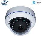 5-мегапиксельная IP-камера POE с объективом рыбий глаз, 180 градусов, ONVIF P2P, ИК-камера ночного видения для помещений, купольная домашняя камера видеонаблюдения