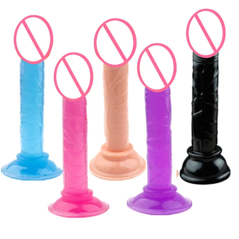 Реалистичный Пенис дилдо с сильной присоской для мастурбации анальный вибратор