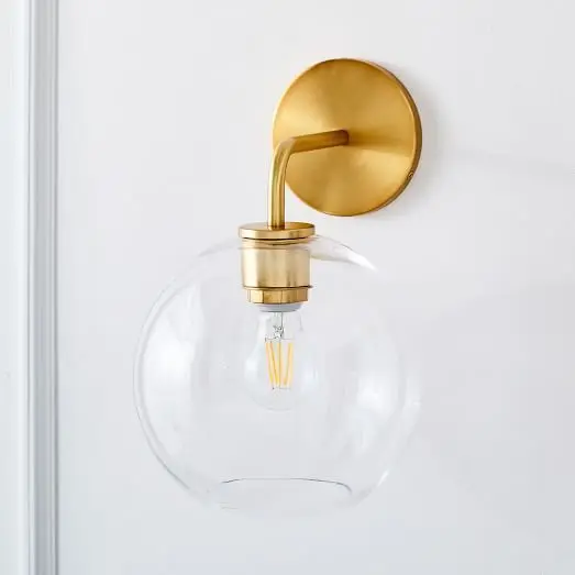 Nordice деко дома кристалл столовая гостиная прикроватная спальня лампа cabecero de cama |