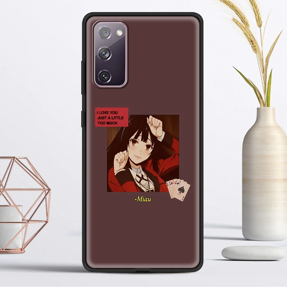 

Kakegurui phone Accessories Soft Cover for Samsung Galaxy S21 S20 Ultra S20 FE S10 Lite S10E S9 Plus Luxury Case