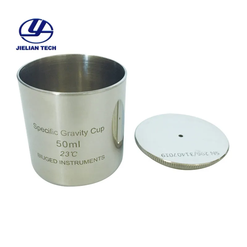 

Aluminum And Stainless Steel Specific Gravity Cup /Coating Gravity Cup