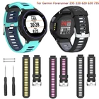 Сменный ремешок для наручных часов для Garmin Forerunner 235 220 620 630 735 735XT, умные часы, модный силиконовый браслет для часов
