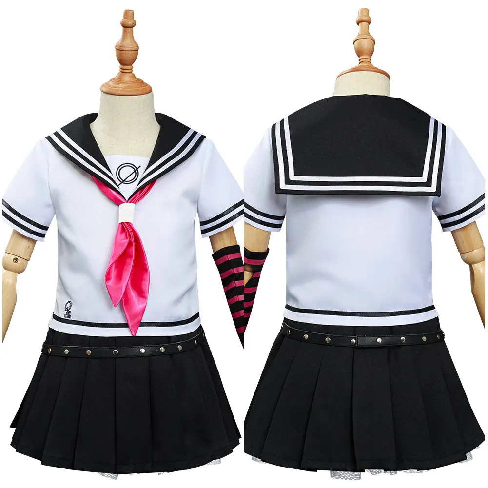 

Danganronpa Dangan Rondo-Yuibu Miota Cosplay Costumes Children Kids Girls School Uniform Dress Outfits Halloween Carnival Suit