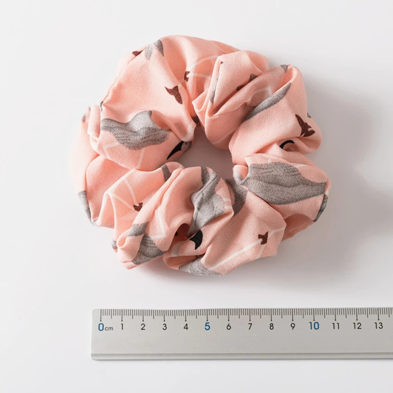 Резинки для волос женские эластичные мягкие заколки хвоста с фламинго аксессуар