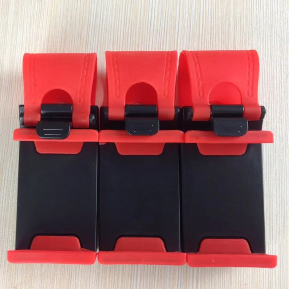 

Car Steering Wheel Mobile Phone Socket Holder Car Navigation Support Clip