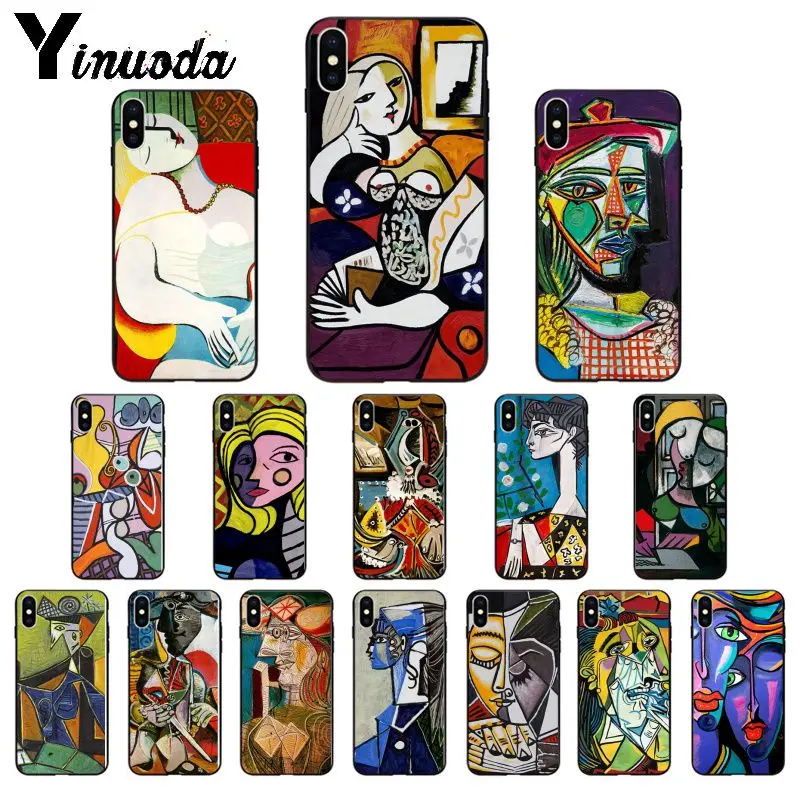 

Yinuoda Pablo Picasso abstract Art painting High Quality Phone Case for Apple iPhone 8 7 6 6S Plus X XS MAX 5 5S SE XR Cover