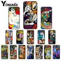 yinuoda pablo picasso abstract art painting high quality phone case for apple iphone 8 7 6 6s plus x xs max 5 5s se xr cover