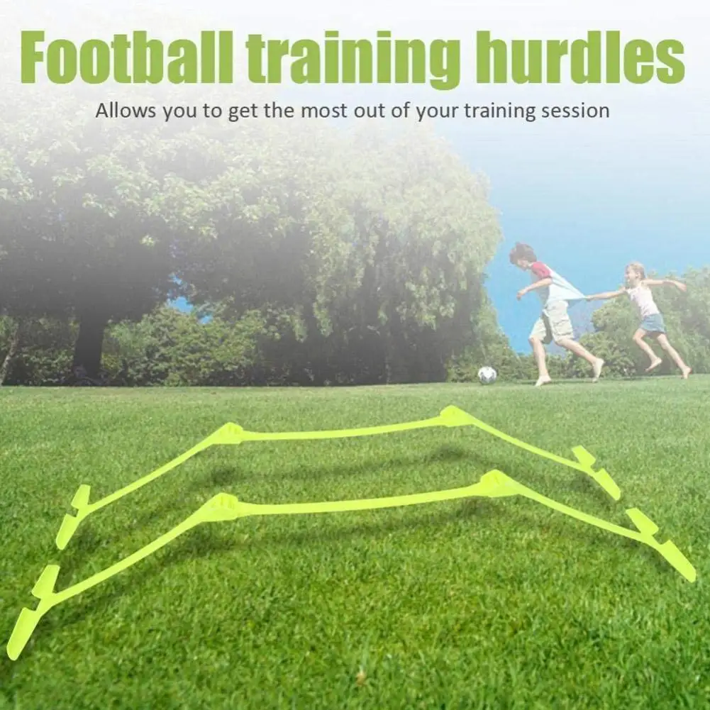 

Football Training Hurdle Height Adjustable Multifunctional Supplies Agility Football Hurdle Training Speed B5T8