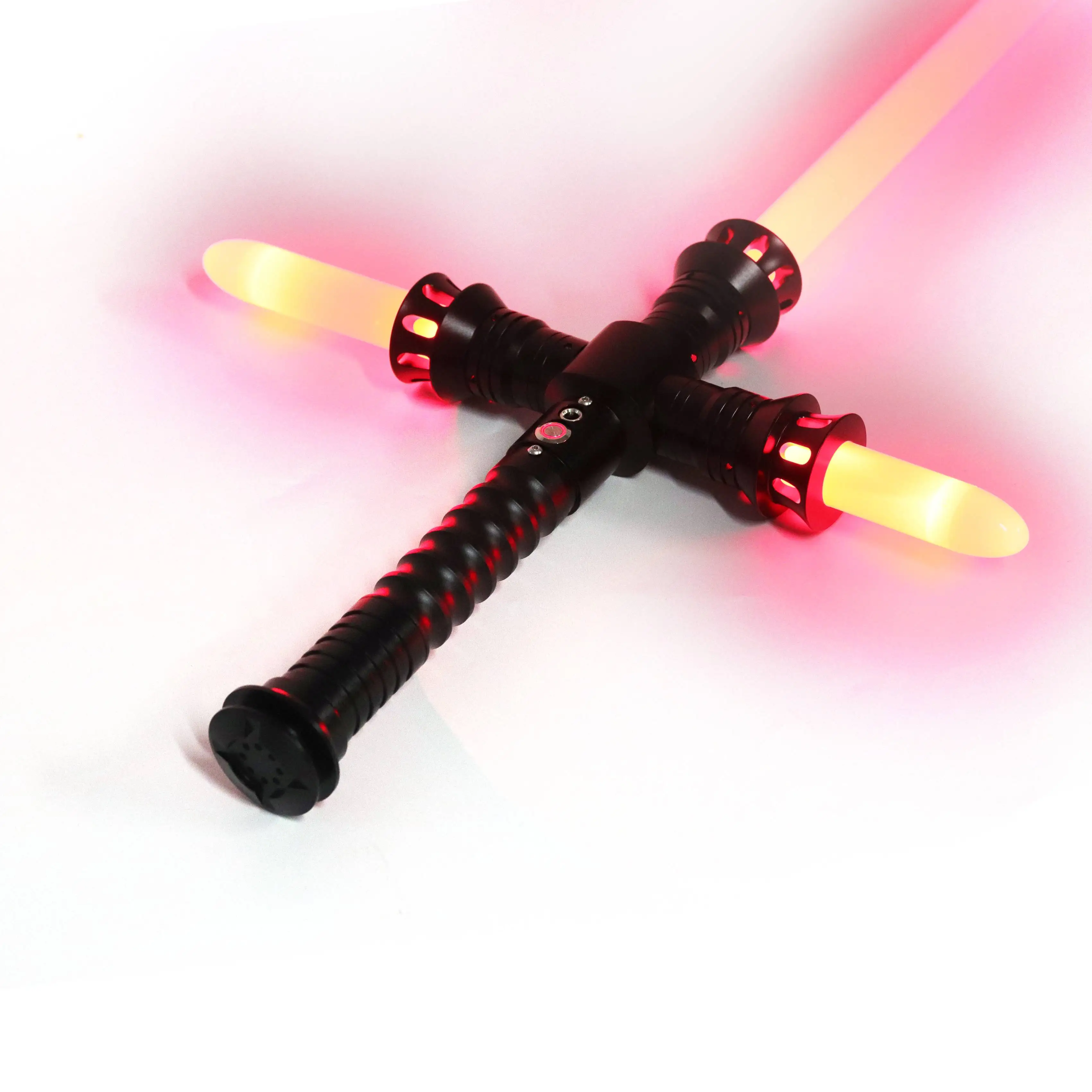 LGT SABERSTUDIO Металлическая рукоятка с тяжелым дуальным лезвием бесконечный