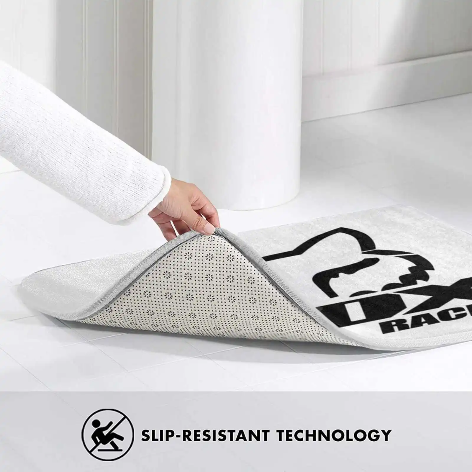 Мягкая подкладка для ног с логотипом вентилятора товары комнаты коврик ковер