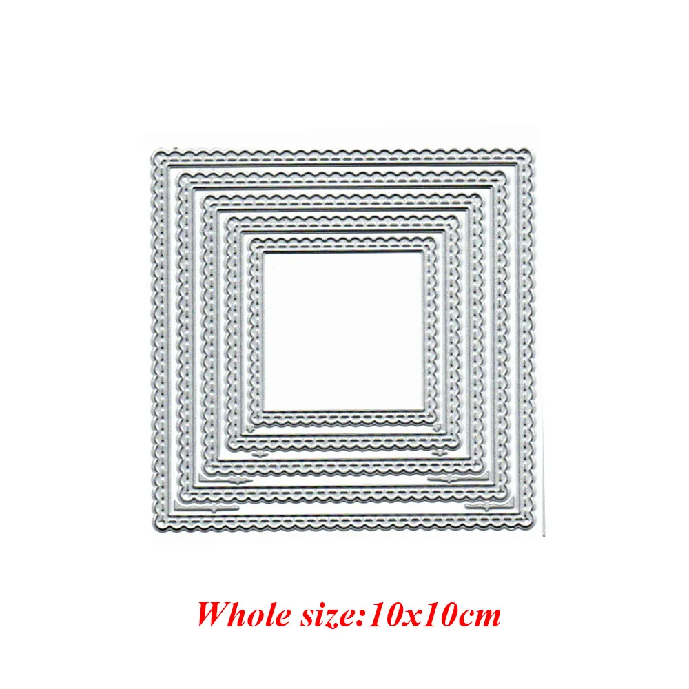 Пресс-формы в форме сердца металлическая сталь новый декоративный трафарет для