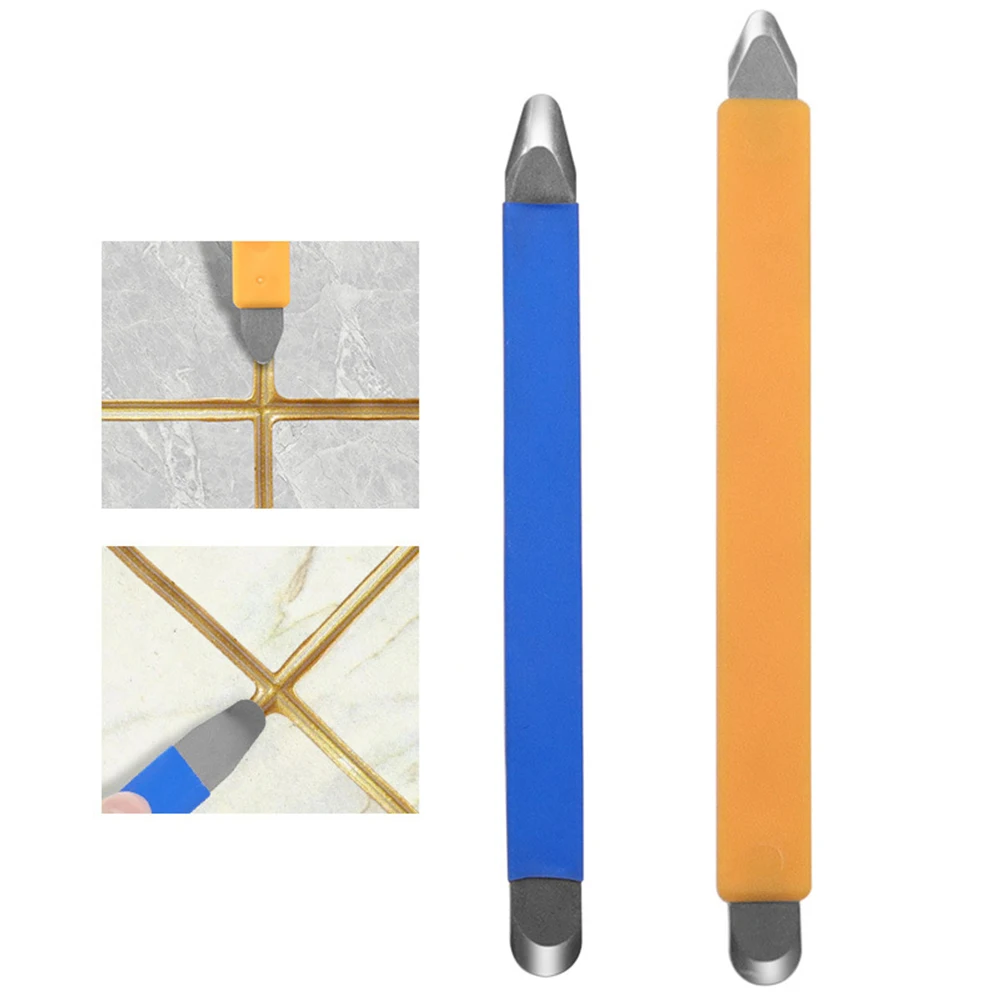 

Ceramic Tile Gap Filling Tool Stainless Steel Stick Scraper Pressing The Gap Tile Seam Cleaning Tools Grout Presser