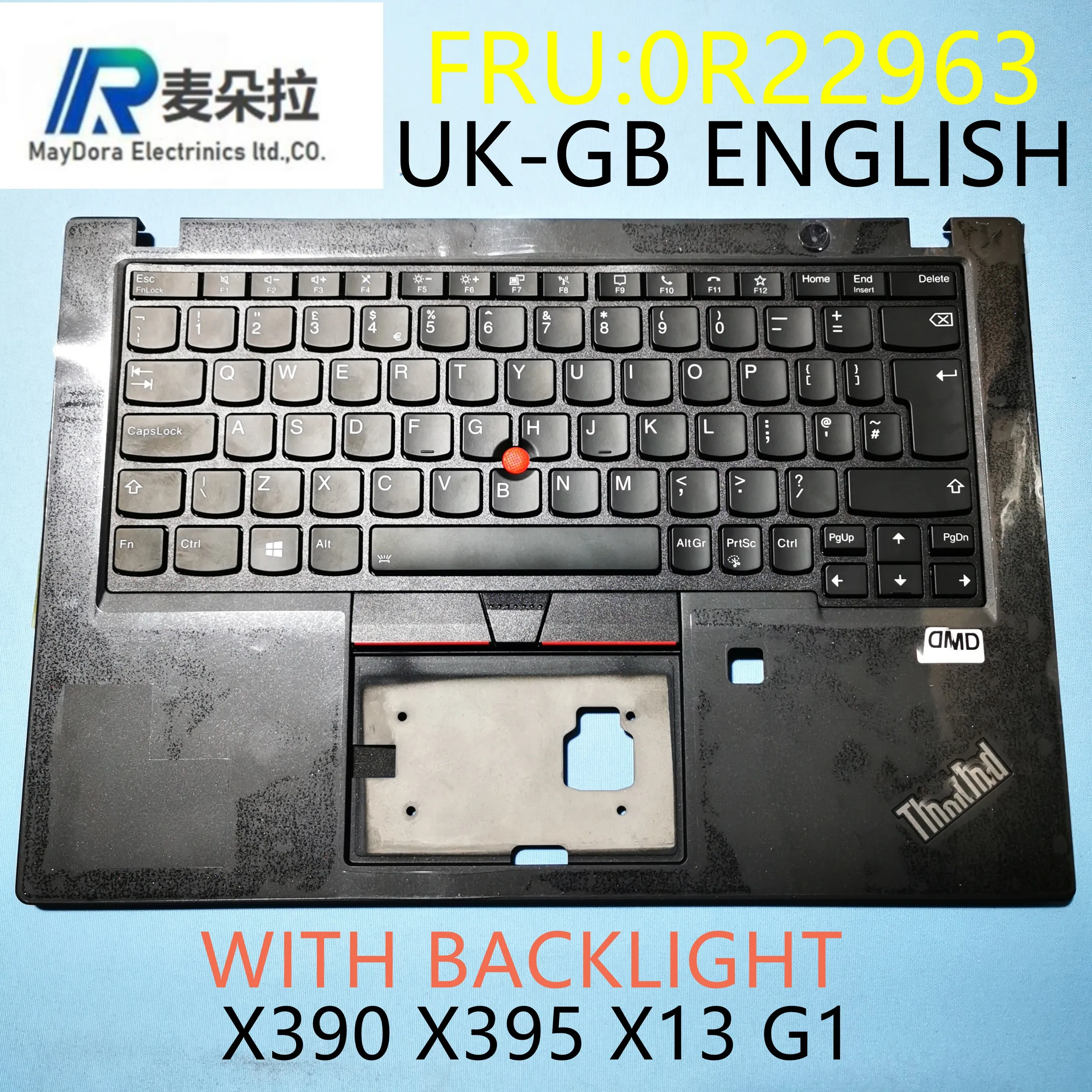 Подсветка клавиатуры Упор для рук в сборе lenovo ThinkPad X13 G1 X390 X395 рамка ноутбука и