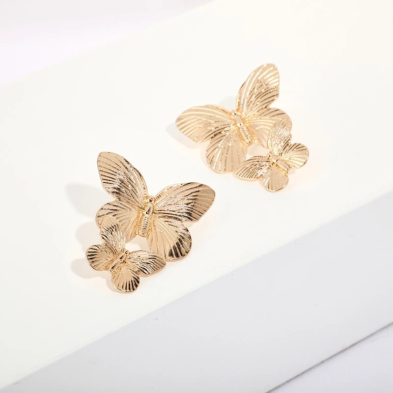 

Simple Creative Ear Jewelry Butterfly Dangle Earrings for Women 2021