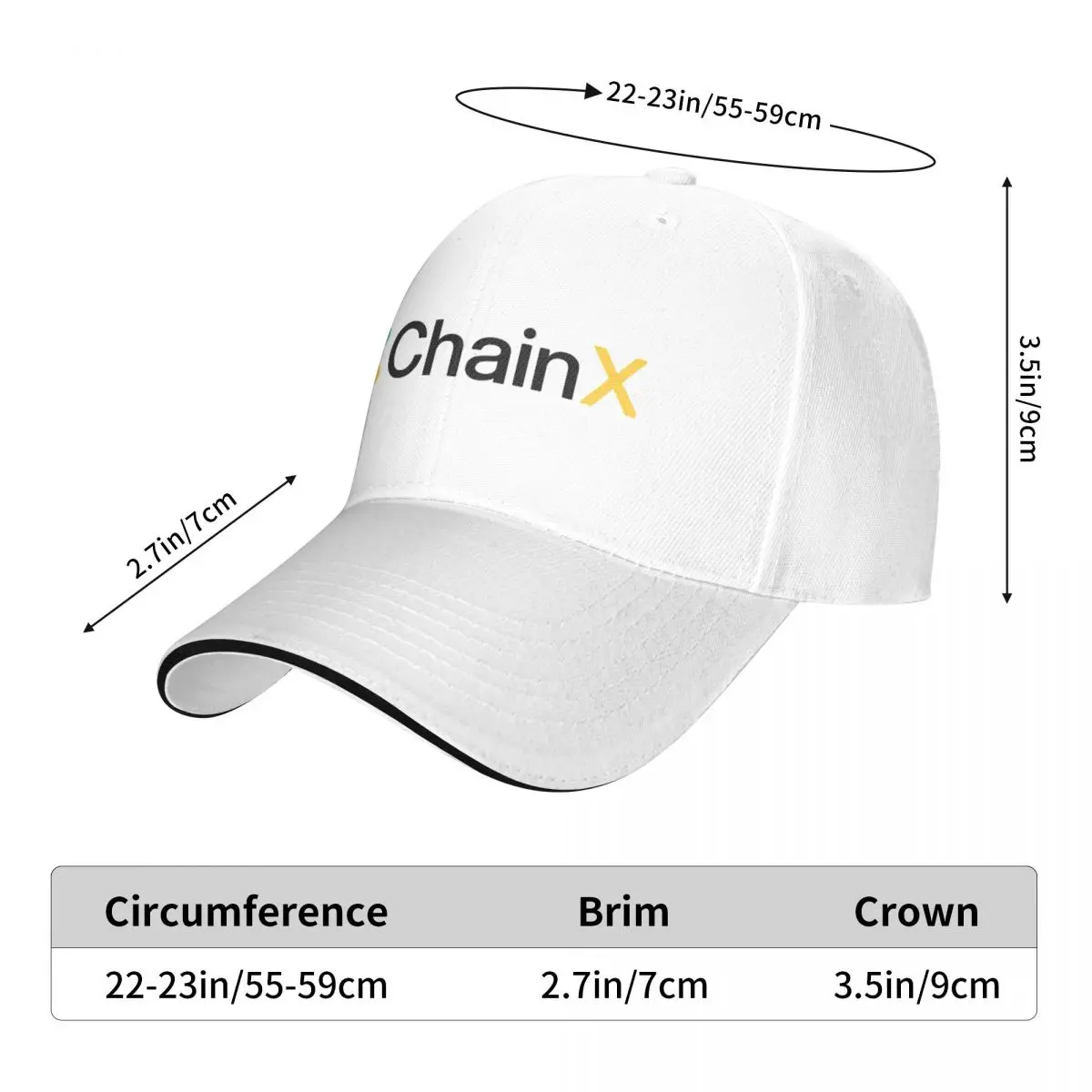 Крипто Гольф ChainX хип хоп casquette Валюты Повседневное Графический Для Мужчин's