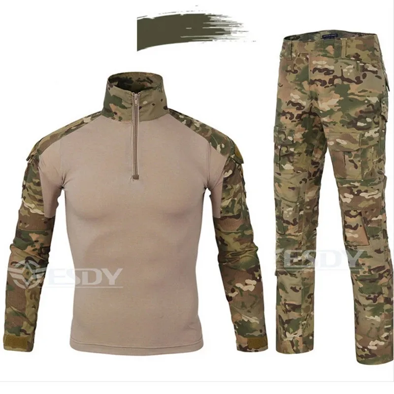 Армейская одежда Тактическая Военная форма Airsoftsport камуфляжный костюм лягушки