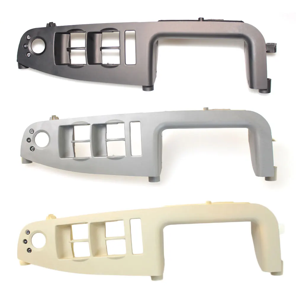 Прямая поставка наклейки на панель переключателя передней двери автомобиля для