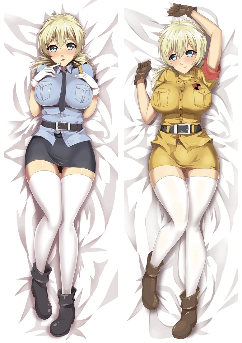 

Coscase Japanese Anime HELLSING Otaku Dakimakura Body Decorative Pillowcases Hugging Pillow Cover Case