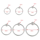 Кольцо на головку пениса, для стимуляции головки пениса из нержавеющей стали кольцо для мужского пениса, для увеличения эрекции, Кольца для пениса, БДСМ, секс-игрушки для эрекции