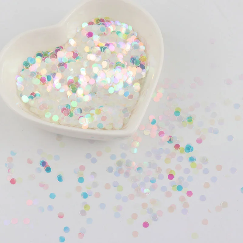 3 мм точечный дизайн ногтей ультратонкие блестки блестящие лазерные хлопья