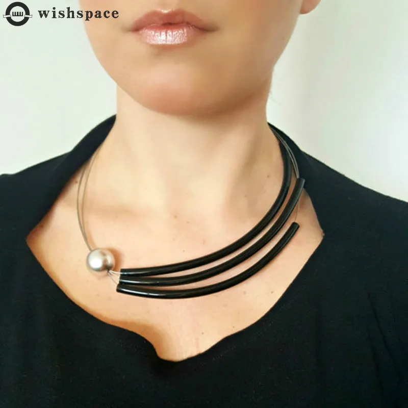 

The new fashion personality multilayer exaggerated necklaces women jewelry wholesale