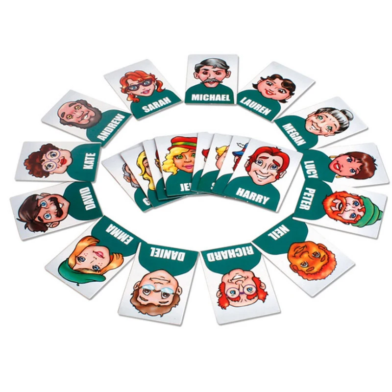 

Classic Board Game Who Is It Funny Family Guessing Games Children Parent-Child Multiplayer Interactive Party Indoor Toy Gifts