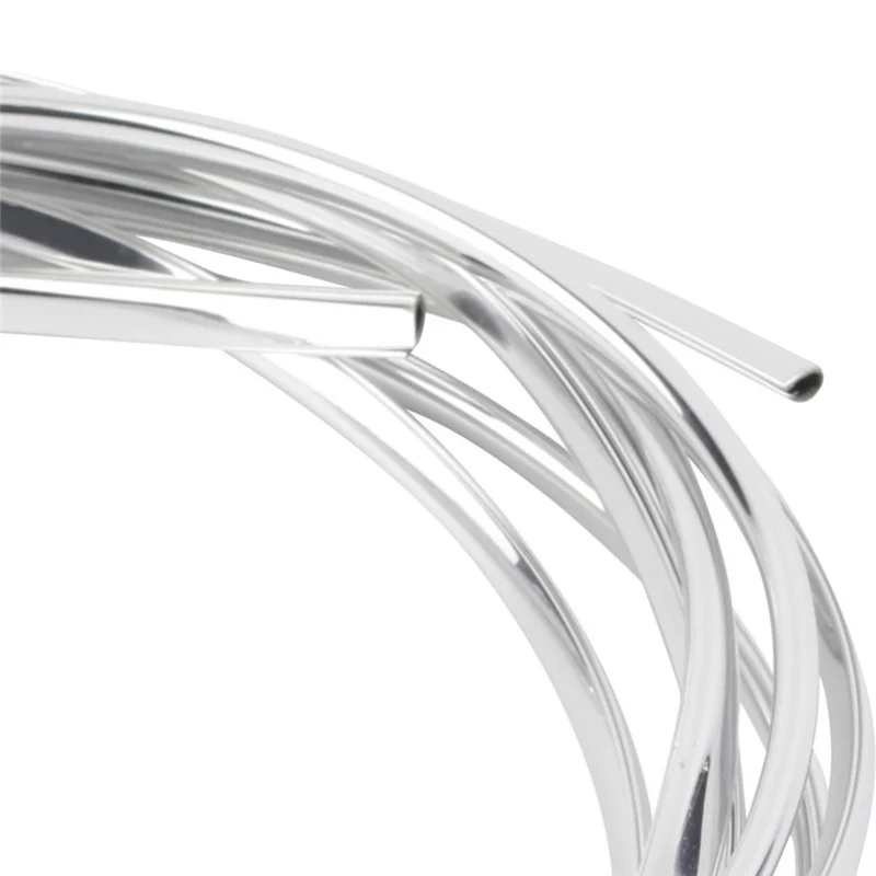 Переключатель на решетке обода салона 3 м хромированный серебристый