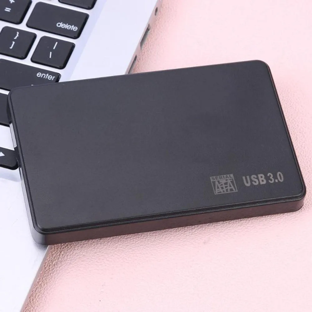 2,5 дюймов Sata жесткий диск, SSD, корпус для USB 2,0 3,0 Корпус адаптер 5 Гбит/с жесткий диск Корпус коробка поддержка 2 ТБ HDD диск для Windows