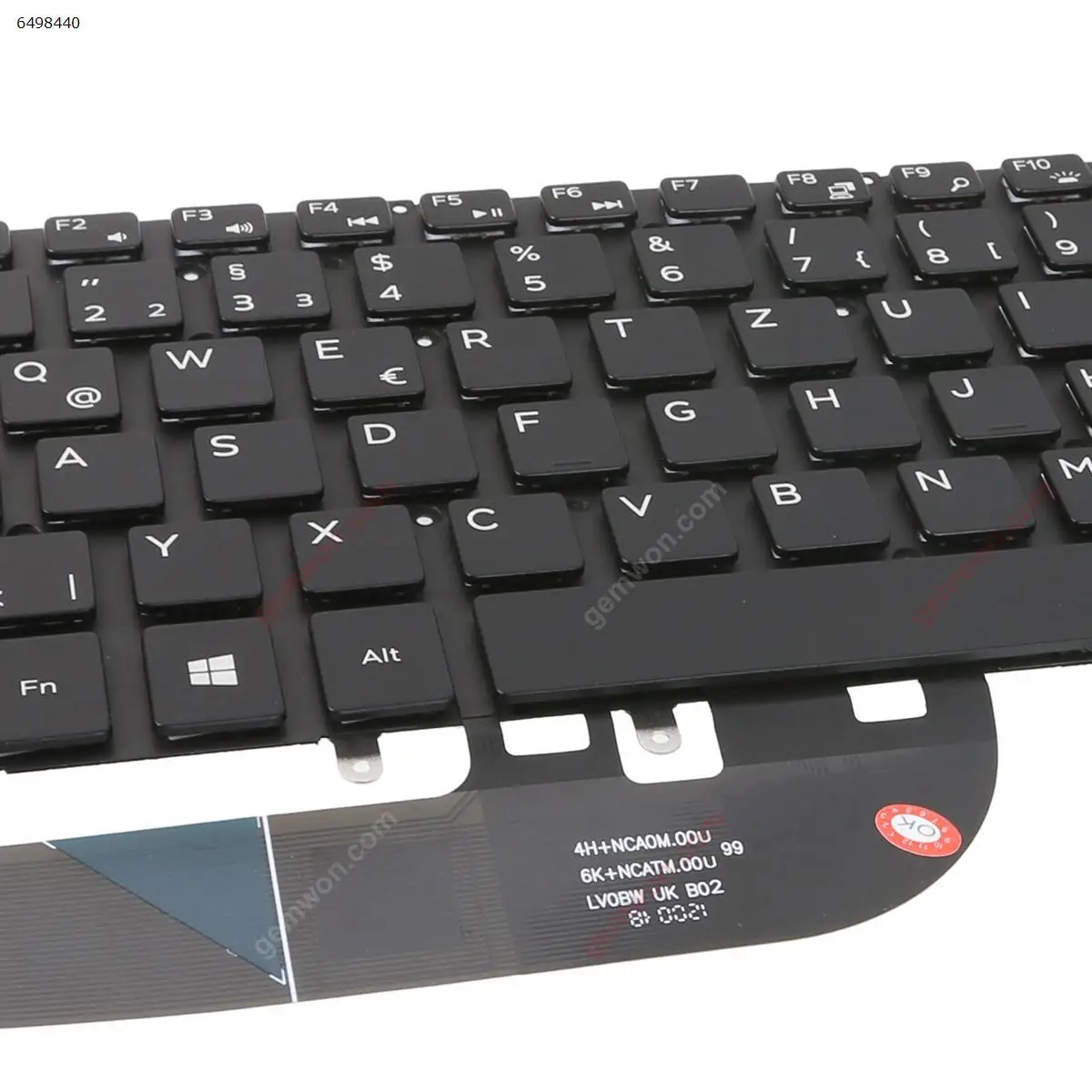 Немецкая QWERTZ новая сменная Клавиатура для ноутбука DELL XPS 15 9550 9560 9570 с подсветкой и