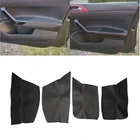 Кожаная накладка на дверь и подлокотник для VW Polo MK6 2019 из микрофибры