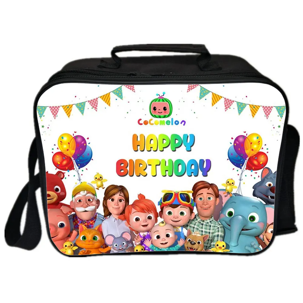 

Cocomelon Lunch Box Kids School Lunch Tote Early Dinner Box Portable Students Office Workers Lunch Box High Capacity