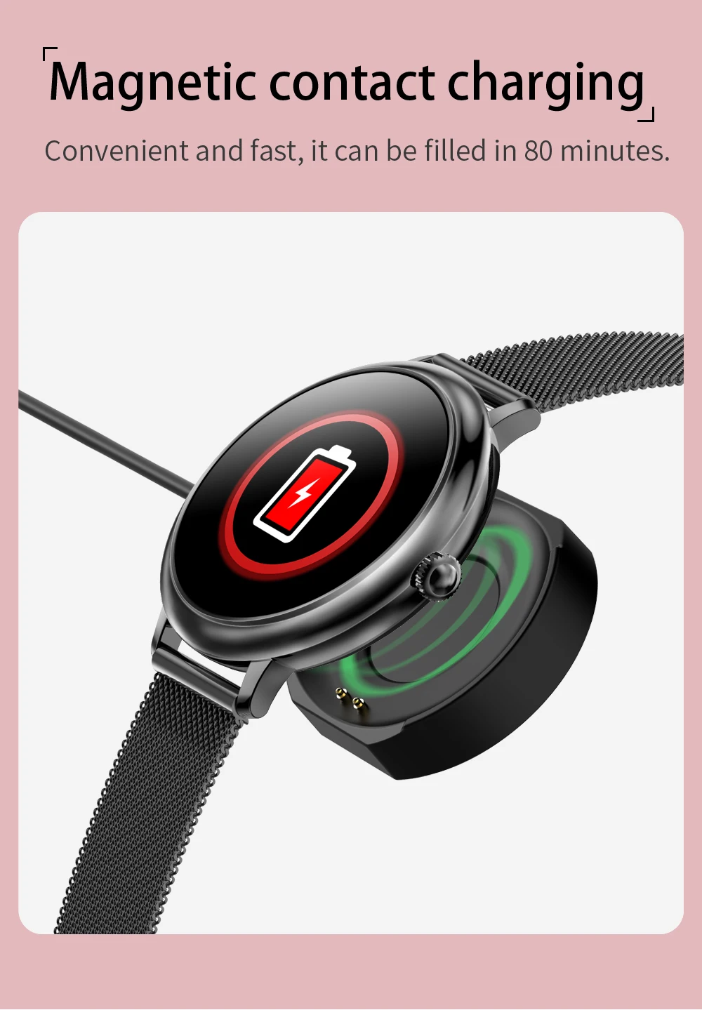 

Willgallop 2021 new CF80 fashion female smart watch heart rate monitoring message reminder waterproof girls exercise tracker