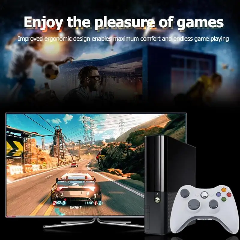 

Wireless gampad Game Controller Bluetooth Gamepads Gaming Console for Microsoft Xbox 360 For Xbox 360 Slim or PC Laptop windows