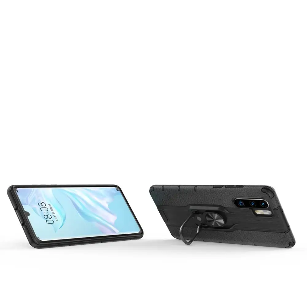 Автомобильный Магнитный чехол-накладка из ТПУ для Huawei Honor P30 Lite Nova 4 4e Mate 20 X Pro