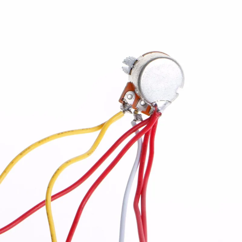 Новый гитары жгут проводов 3 Way тумблер 1V1T 500k звук тон Jack для LP|guitar wiring harness|guitar wirelp