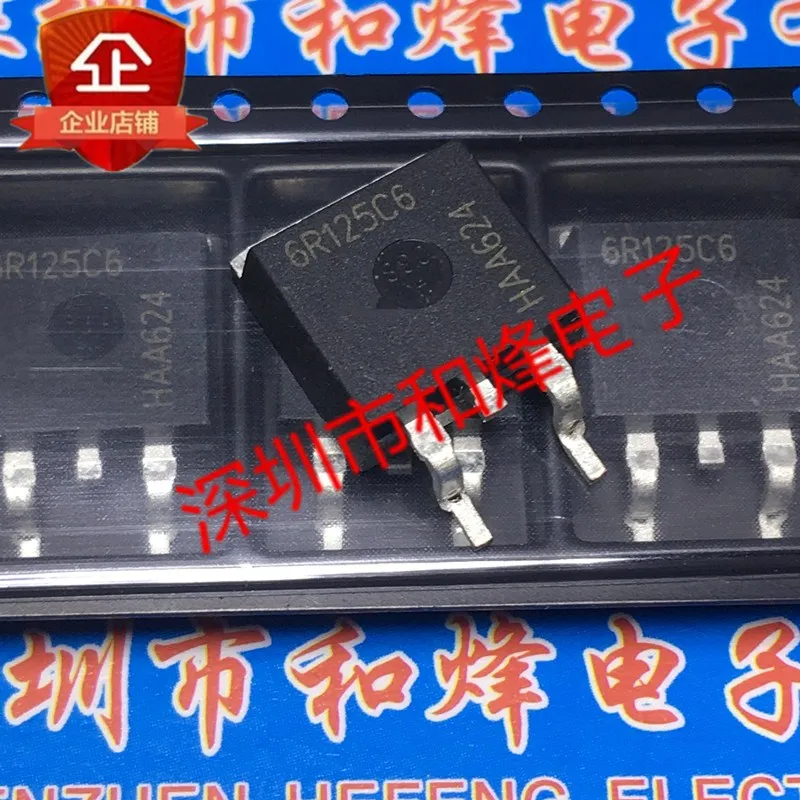 Оригинал 5 шт./6R125C6 IPB60R125C6 GB20NB37LZ STGB20NB37LZ BTS660P TO-263 TO263