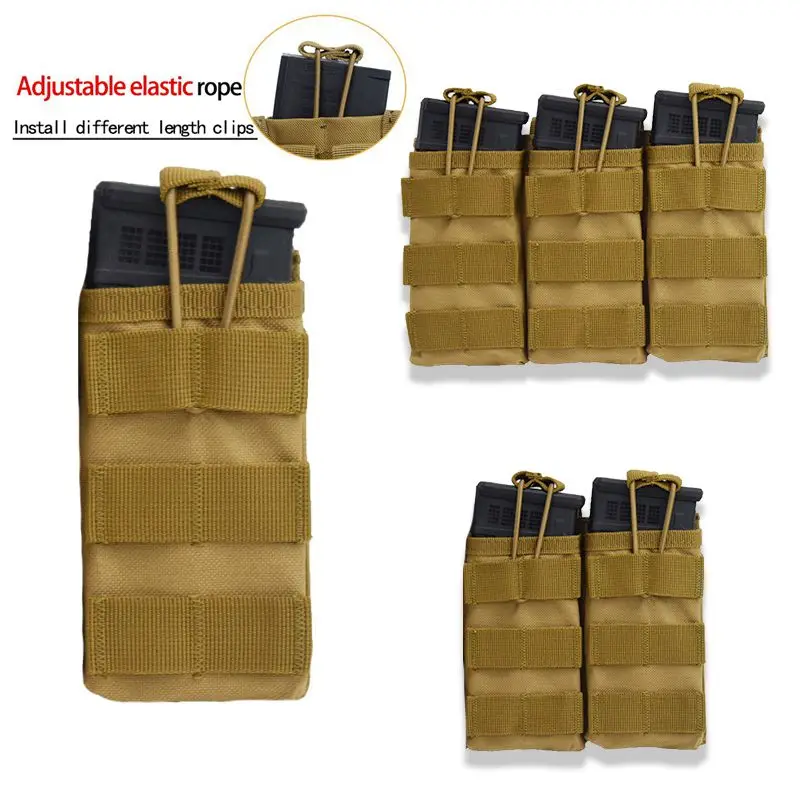 Военная Сумка Molle тактическая сумка с одним/двумя/тройным открытым верхом для